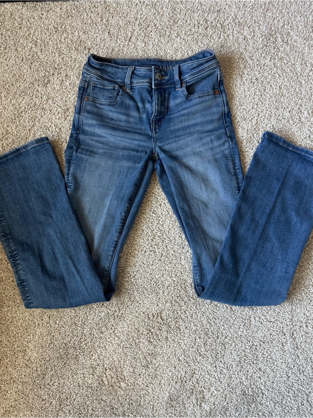 American Eagle Outfitters Women’s Medium Blue Bootcut Jeans
